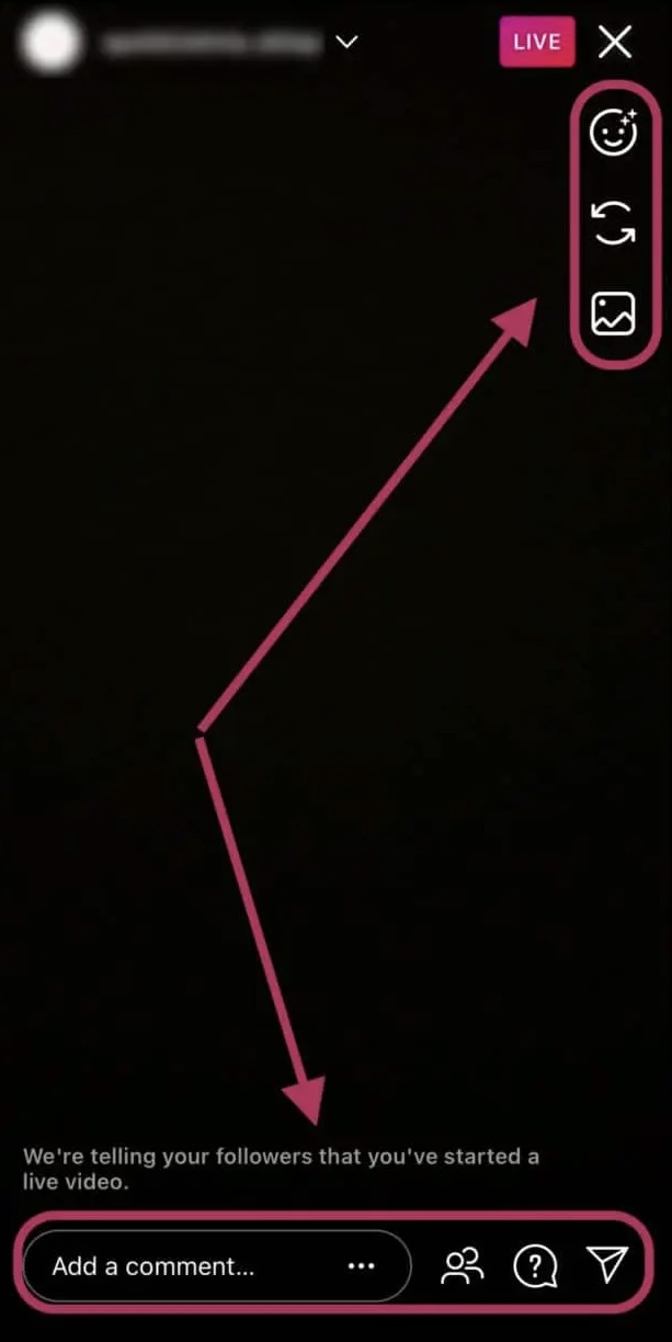 ig live-streaming features