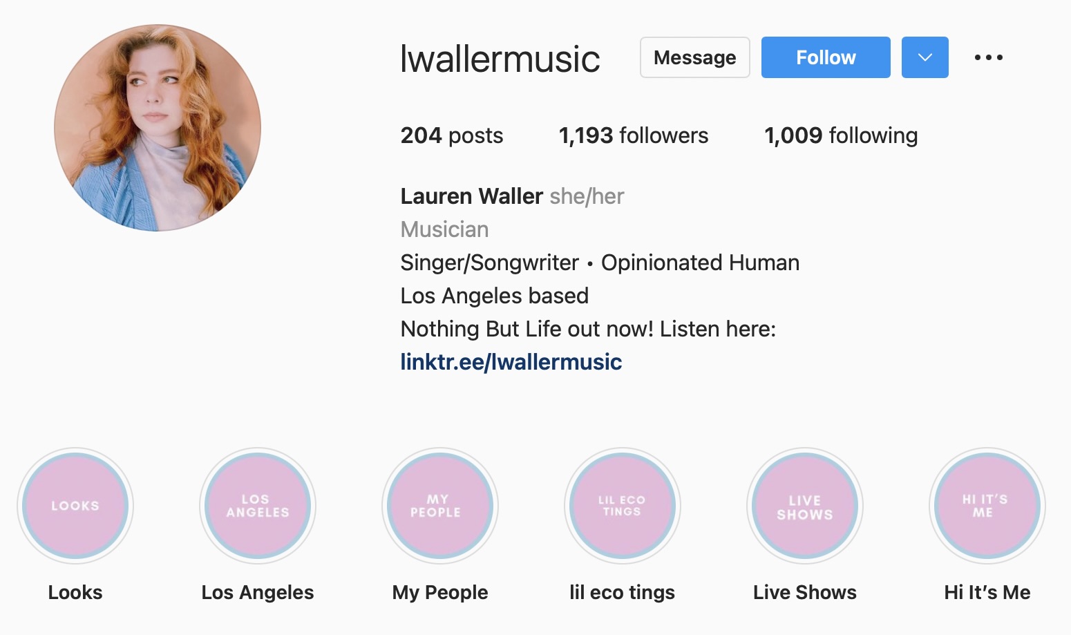 Lauren waller IG highlights