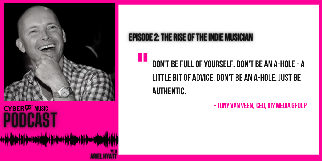 CyberPR music podcast