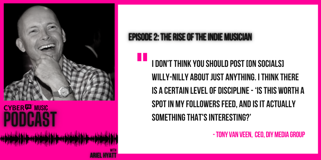 CyberPR music podcast