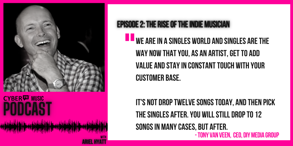 CyberPR music podcast
