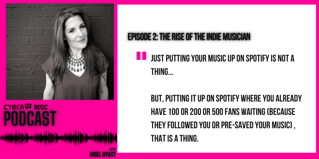 CyberPR music podcast