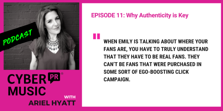 Cyber PR Music Podcast Ariel Hyatt Emily White