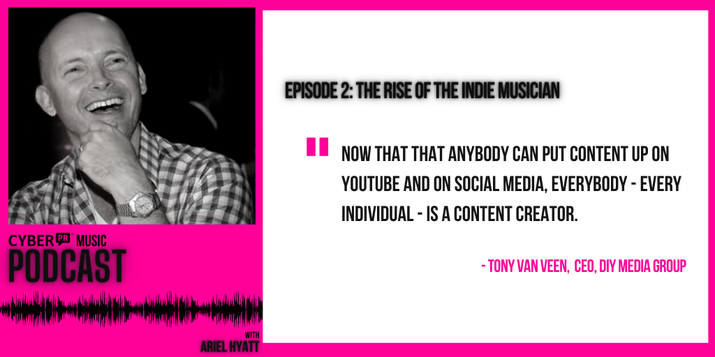 CyberPR music podcast