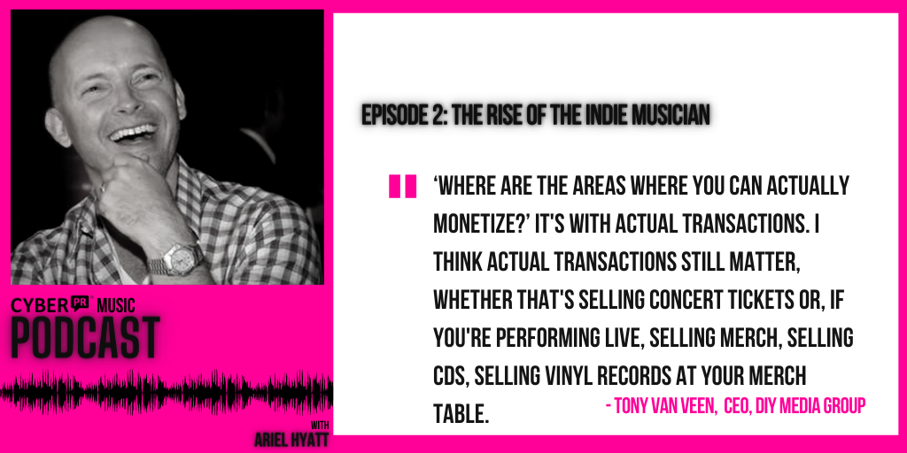 CyberPR music podcast