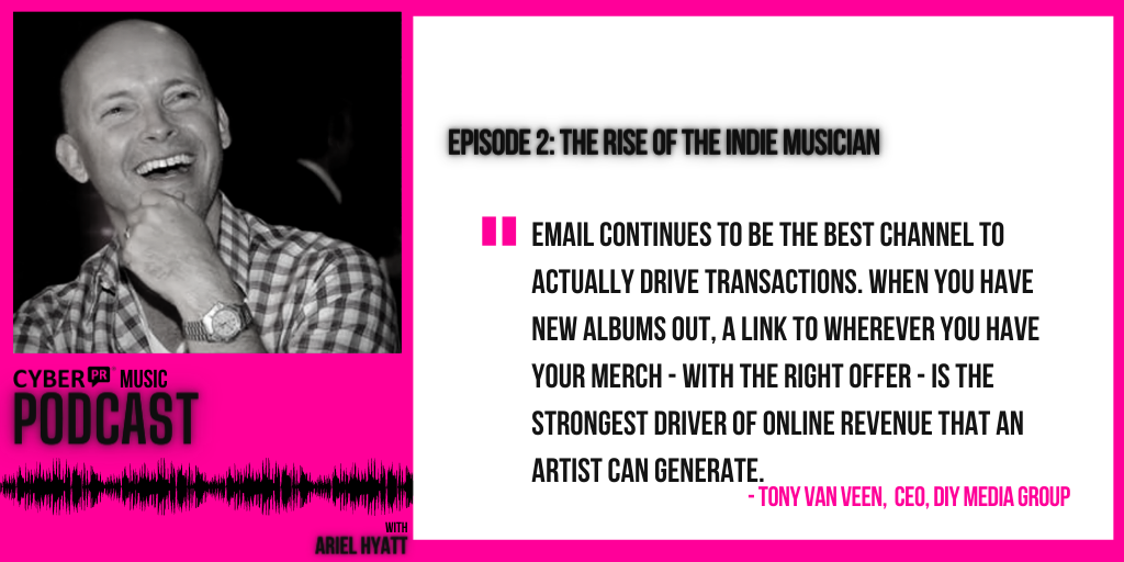 CyberPR music podcast