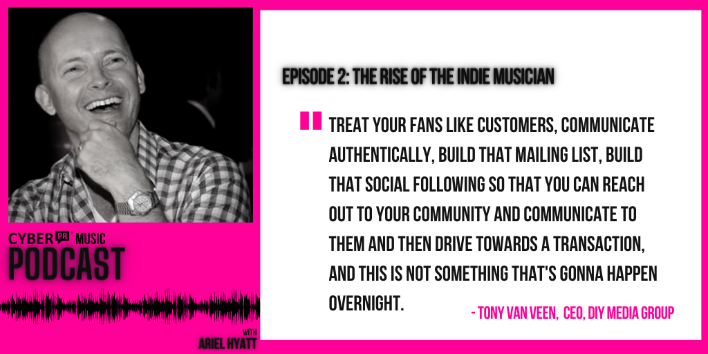 CyberPR music podcast