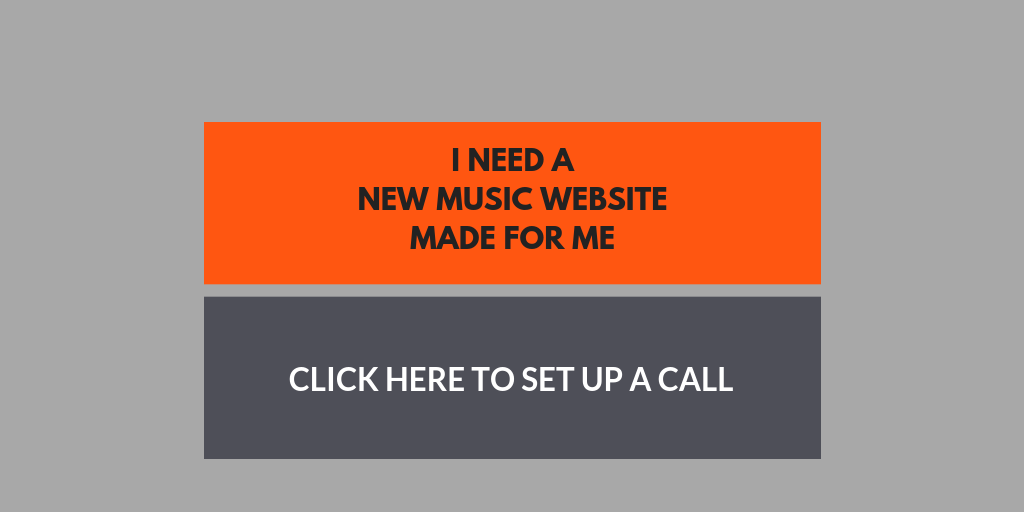 Musician Website - Work With Us