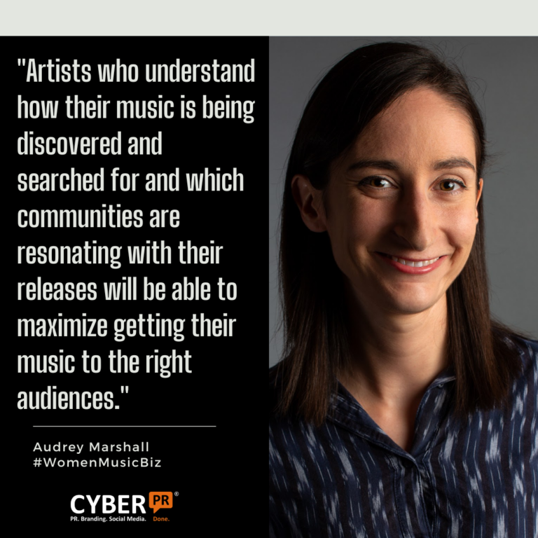 Audrey Marshall Women in the Music Industry 