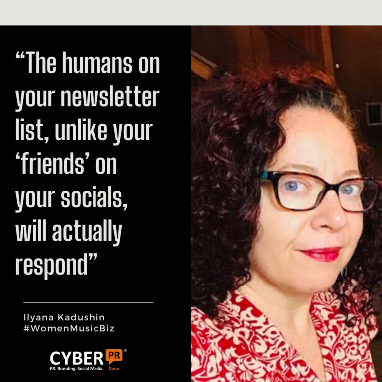 Ilyana Kadushin Women in the Music Industry 