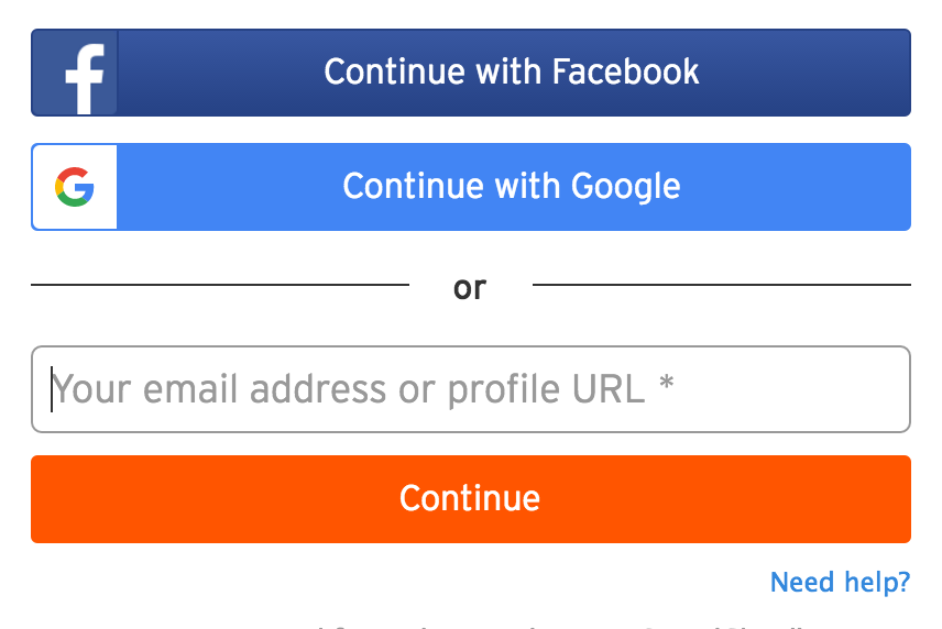 create your soundcloud account