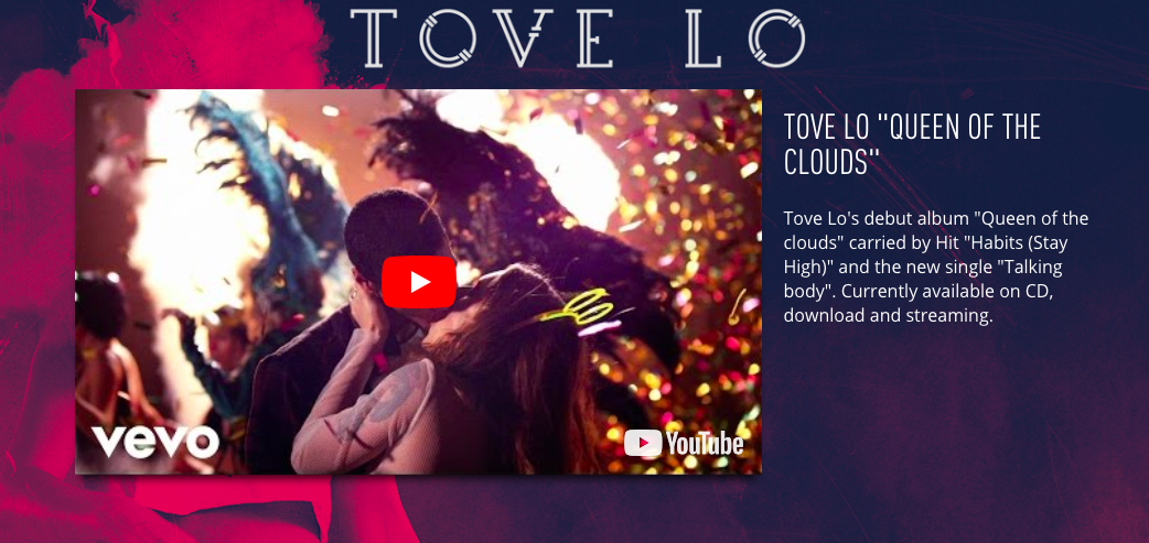 Tove Lo Show.co